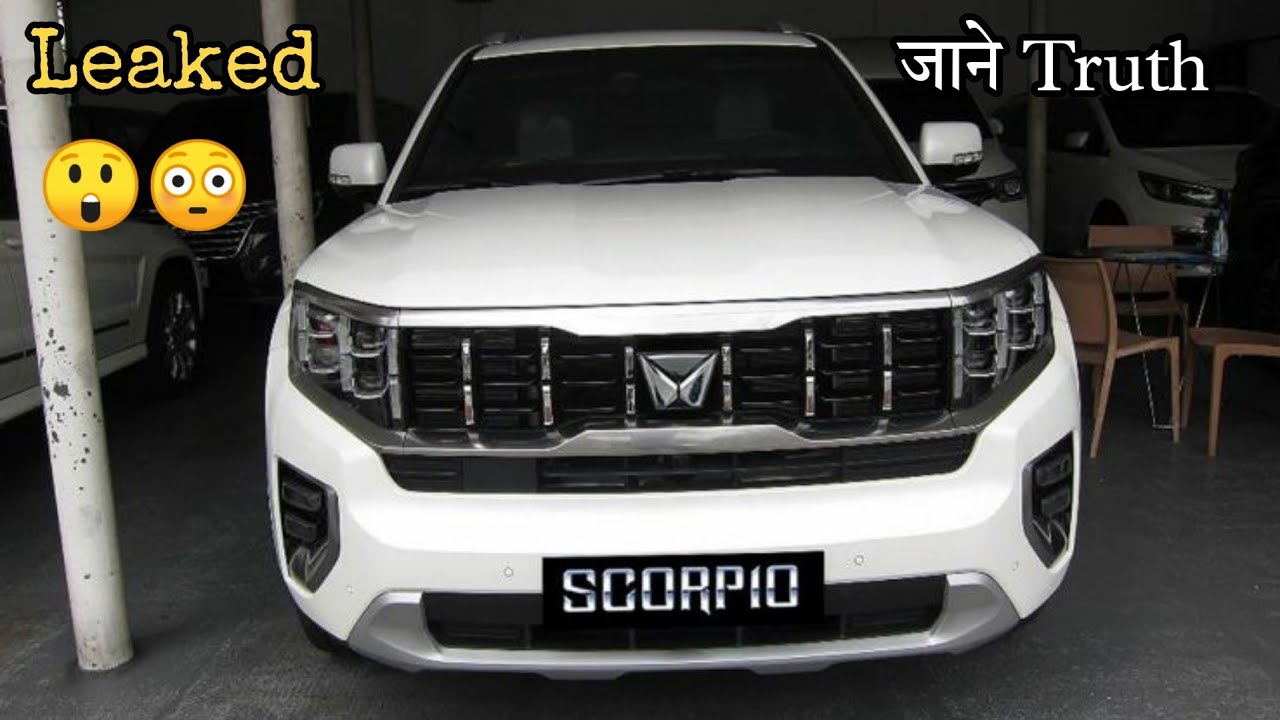 All-new Mahindra Scorpio launching next year: Front and rear rendered | Scorpio 2022 