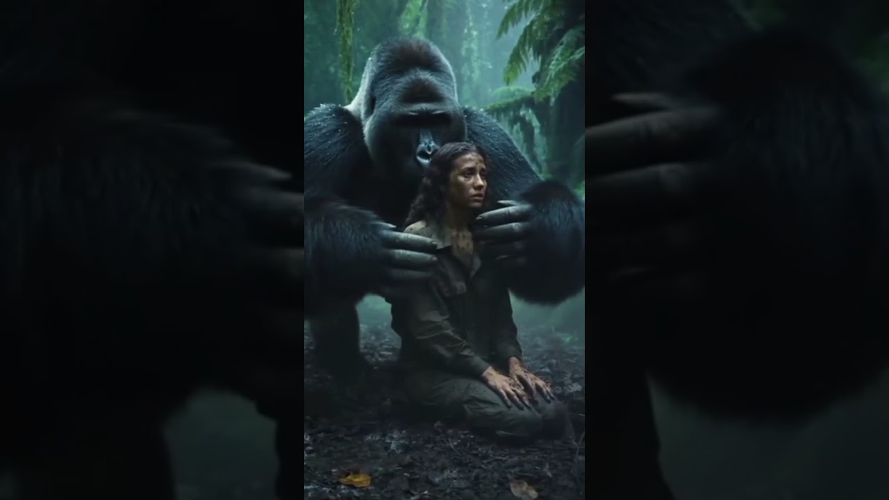 A gentle giant moment 🦍💚