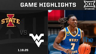 #2 Iowa State vs. West Virginia Game Highlights | 2024-25 Big 12 Men’s Basketball