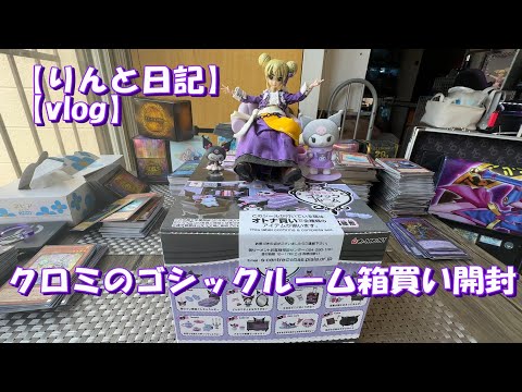 【りんと日記】クロミのゴシックルーム箱買い開封！【vlog】