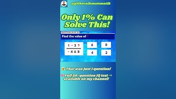 IQ Test Only 1% Can Solve This!%1’in Çözebildiği IQ Testi! 🤯| Brain IQ | Math Tricks | Smart Puzzles
