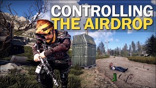 Taking Control Of The Airdrop - Rust Solo Survival