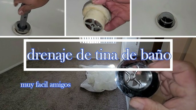 WMAZtool Llave para quitar desagües de bañera, se utiliza para instalar y  quitar la mayoría de los desagües de baño y ducha y espubs de armario,  tuercas cuadradas de plástico para asiento de : Todo lo demás 