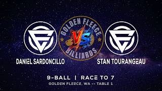 DANIEL SARDONCILLO vs STAN TOURANGEAU - GOLDEN FLEECE - TABLE 1 | EvoSports