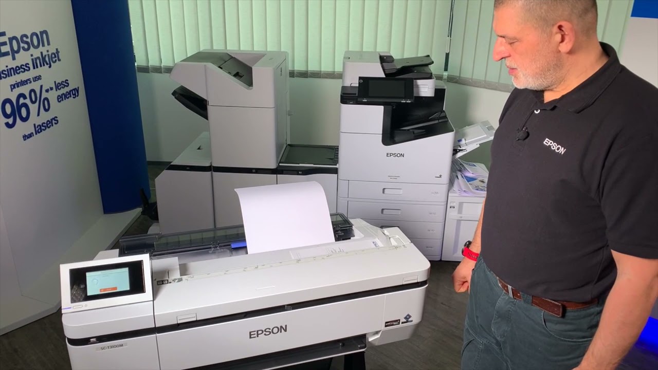 Epson SureColor T3100M - YouTube