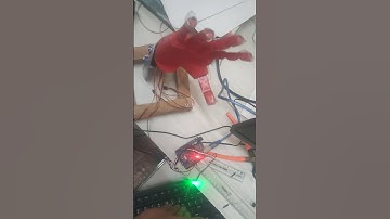 robotic fingers control to IR sensor #robot