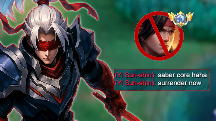 REASON WHY META HERO YI SUN SHIN HATE MY SABER | TUTORIAL TRICK TO DOMINATE! - MLBB