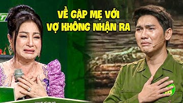 NSUT Thoại Mỹ ÔM CHẶT TAY KHÓC VÌ ANH BỘ ĐỘI BỊ MÙ VỀ MẸ VÀ VỢ SẮP CƯỚI KHÔNG NHẬN RA