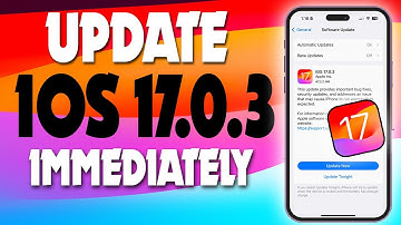 Update Immediately iOS 17.0.3 on iPhone | PIN TECH |