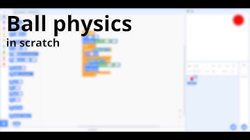 How to make ball physics in Scratch