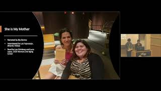 She is My Mother
by Bia Barros
She is My Mother
Narrated by Bia Barros
Interviewed by Laís Fajersztajn, Atlantic Fellow
Read by Lea Grinberg, UCSF Memory and Aging Center & GBHI and Lucia Lopez, UCSF Memory and Aging Center
The hear/say project began as a collaboration between the Memory and Aging Center (MAC) at the University of California, San Francisco (UCSF) and Voice of Witness in 2016. Our goal was to forge space for patients, caregivers, doctors, family members, researchers, nurses, artists, and more to share “stories of aging, dementia, art, work, and life.” We wanted to shed light on the personal and rarely heard day-to-day experiences of aging and dementia, and through the oral history process, reduce the stigma and othering that occurs by perpetuating a “single story.”
The project expanded in 2018 to include the Global Brain Health Institute (GBHI) and work directly with the Atlantic Fellows for Equity in Brain Health, an international cohort dedicated to protecting the world’s aging populations from threats to brain health. The expansion also included the making of a short documentary film with Cynthia Stone Media. The hear/say project aspires to help others see the meaning and beauty in the experiences of others – for the stories, and the feelings that drive them, to ripple outwards to a global community that recognizes the need for action and empathy in caring for our aging population.
Enjoy more stories at https://memory.ucsf.edu/hearsay. She is My Mother
by Bia Barros