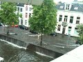Wateroverlast door noodweer in Groningen