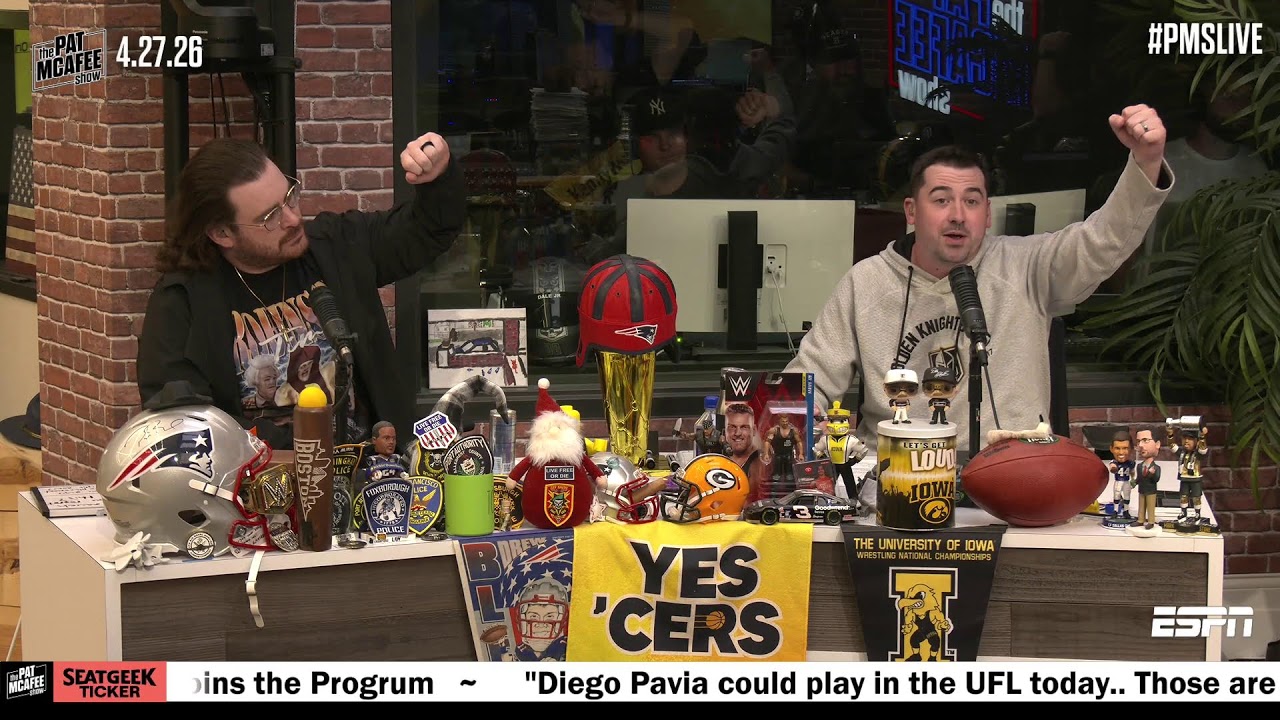 The Pat McAfee Show Live | Monday April 27th 2026