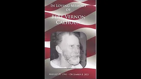Bert Calhoun December 17, 2021