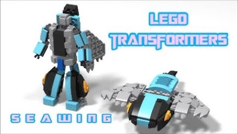 Lego Transformers Piranacon Seawing By BX Brix