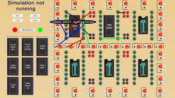 Asynchronous Counter - Mod 5 Counter Implementation on Trainer Kit