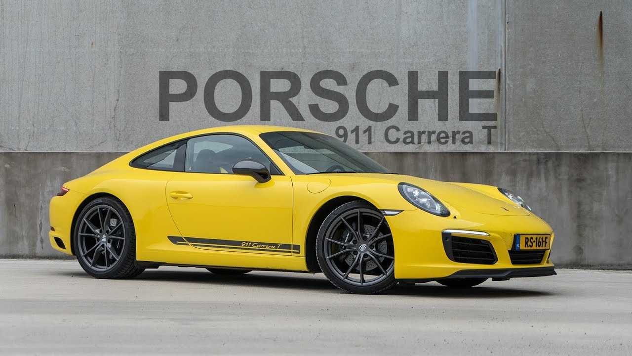 Porsche 911 Carrera T 2018 Review Love At First Drive Youtube