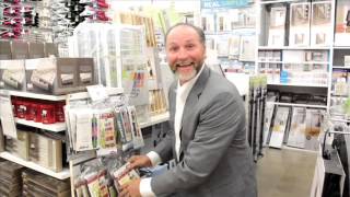Purse Rack in Bed Bath and Beyond The proof is in the stores! Take a look as Mr. George Davison our founder and CEO heads to Bed Bath & Beyond to find the Davison