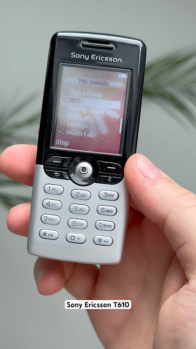 Sony Ericsson T610 – a classic that kicked off the cameraphone era! 📸