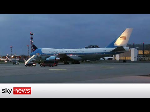 President Joe Biden departs Warsaw after his trip to Poland and Ukraine comes to an end