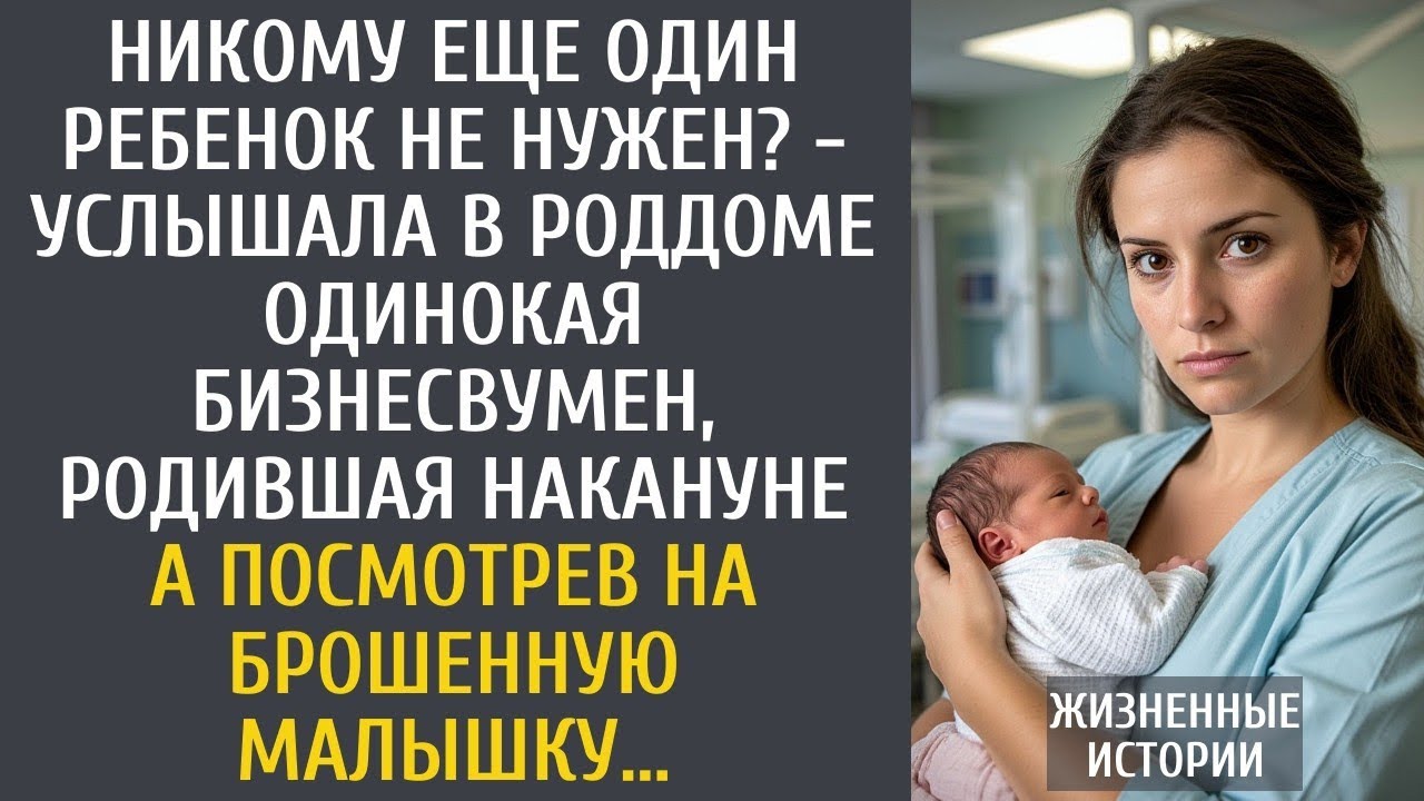 Никому еще один ребенок не нужен? - услышала в роддоме одинокая бизнесвумен, родившая накануне…