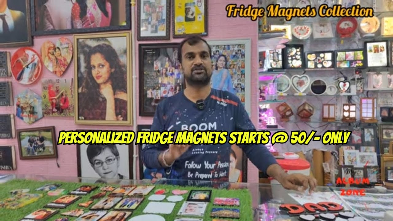 Personalized Fridge Magnets | Custom Photo Magnets for Home & Gifting | My Album Zone