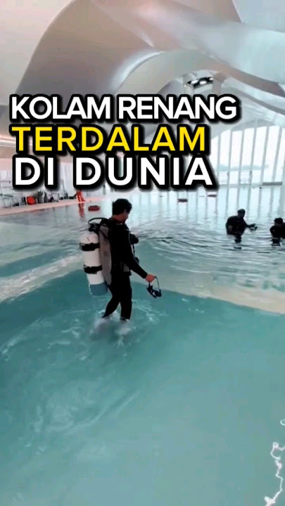 THE DEEPEST SWIMMING POOL IN THE WORLD #Shorts #information #funfacts