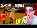 REAGIAMO AI TIK TOK PAUROSI SULLA DANCING SERBIAN LADY!!