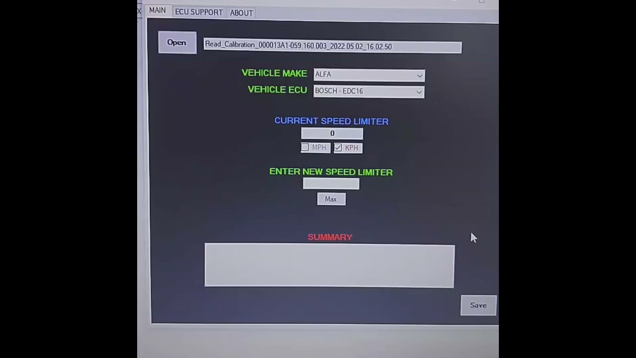 Speed Limiter Delete and Removal - VMAX
