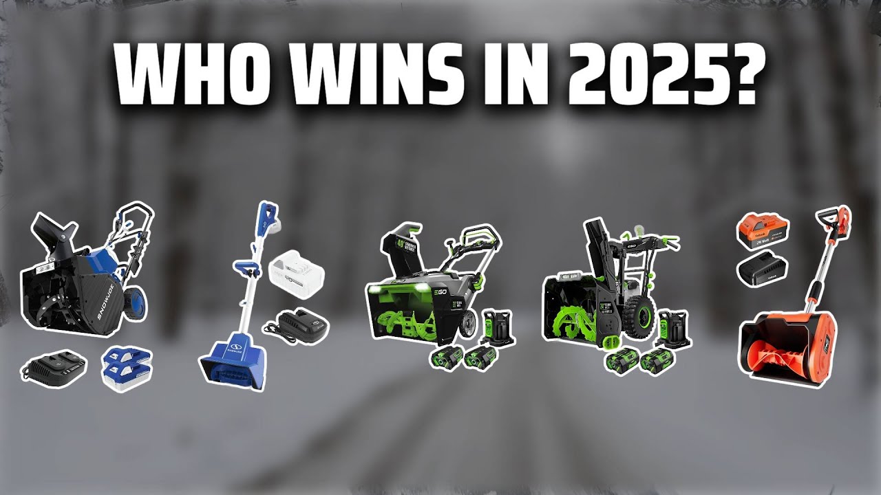 The Top 5 Best Snow Blowers in 2025 - Must Watch Before Buying! - YouTube