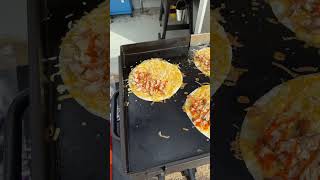 Quesadillas on the Blackstone!