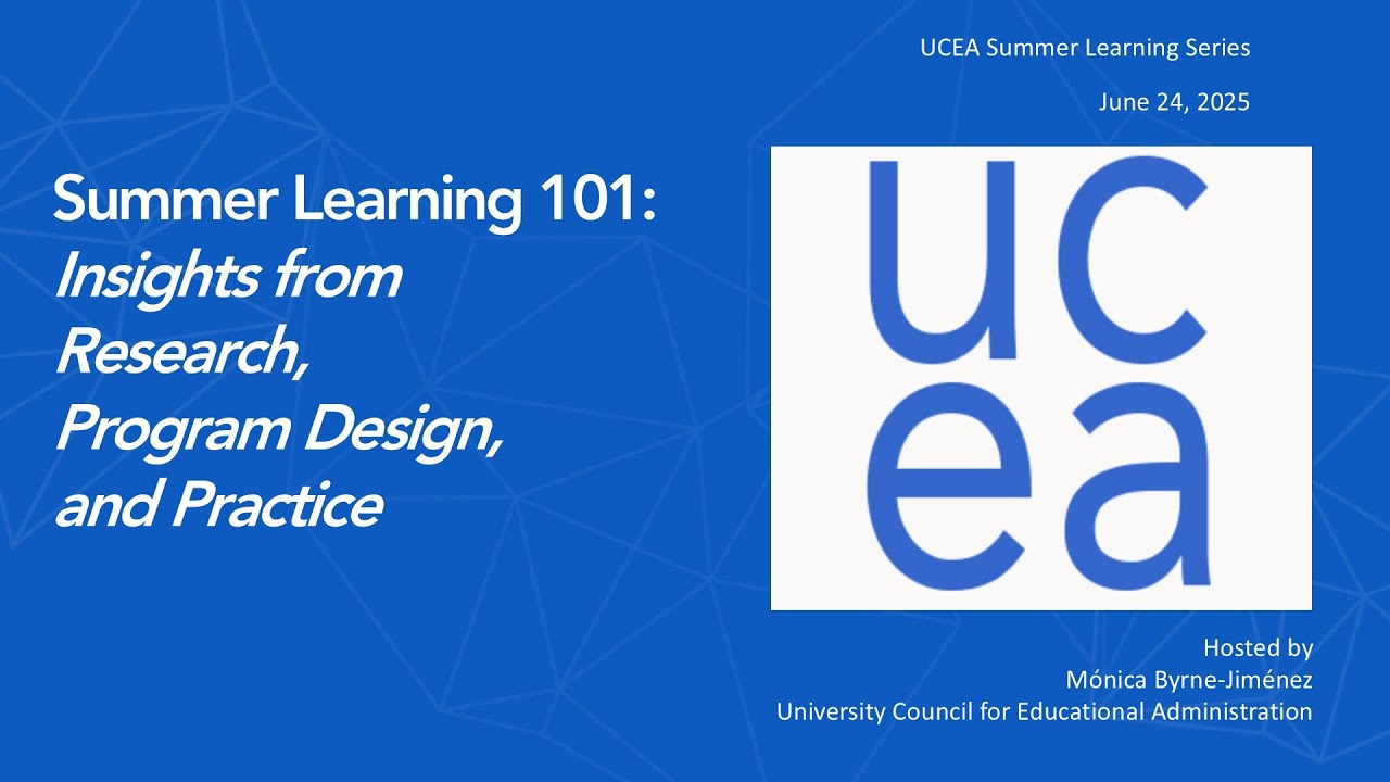 Summer Learning 101: Insights from Research, Program Design, and Practice
