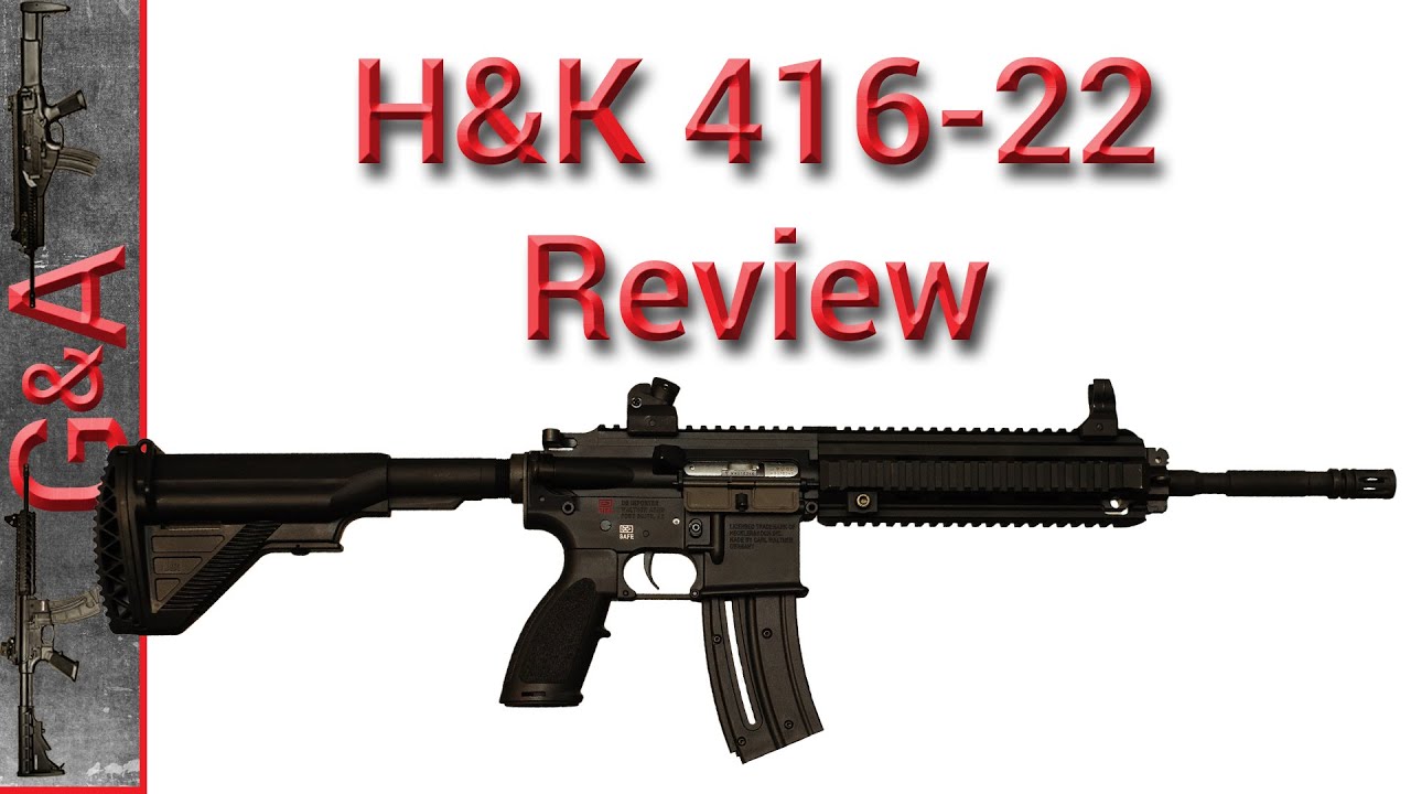 H&K 416 22 22lr Review - YouTube