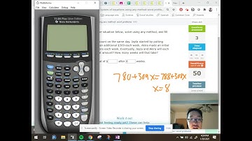 IXL Algebra 1: U15: Solve a system of equations using any method: word problems