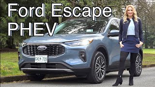 2024 Ford Escape PHEV review // Some strange packaging choices!