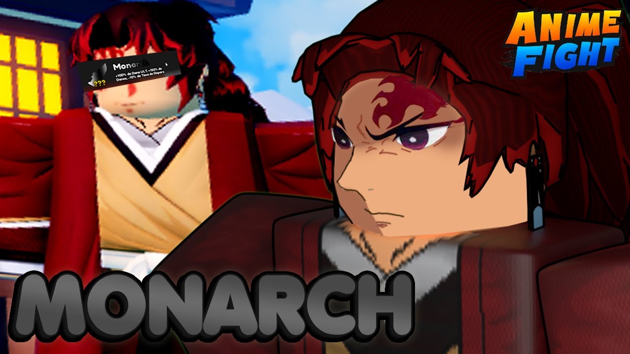 MEU PRIMEIRO SECRETO MONARCH NO ANIME FIGHT FINALMENTE CHEGOU