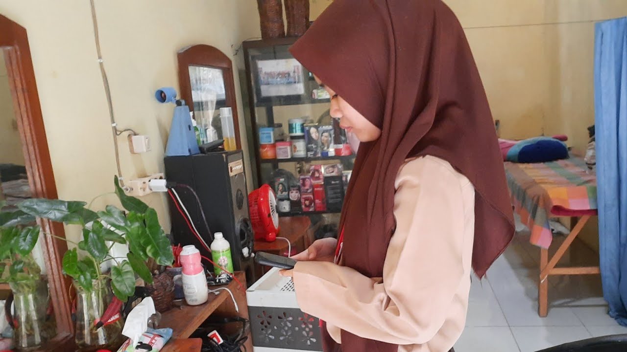 SCHOOL GIRL SHORT HAIRCUT || POTONG RAMBUT ANAK SEKOLAH.