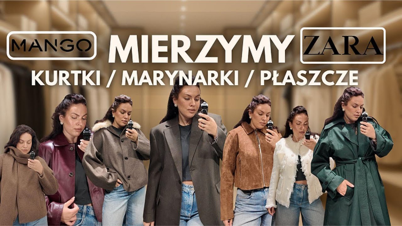 Ten płaszcz z Zary to HIT tej jesieni 🍂🔥 Mierzę kurtki i marynarki z sieciówek! Wełniane perełki!