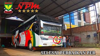 BUS N.P.M V17  EXCELLENT  __ Persiapan Berangkat Ke Padang