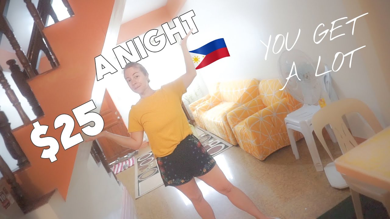 25 A NIGHT In Philippines GETS YOU THIS  City Apartment Tour