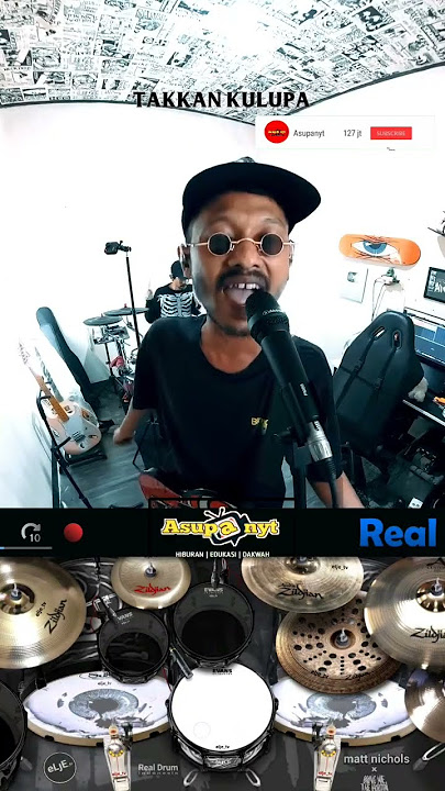 Pinjam Dulu Seratus Mu || Cover Real Drum #coverdrum #drumcover #drums #shorts