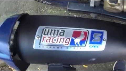 UMA Power Pipe v2 vs Stock Pipe Comparison Yamaha Sniper 150