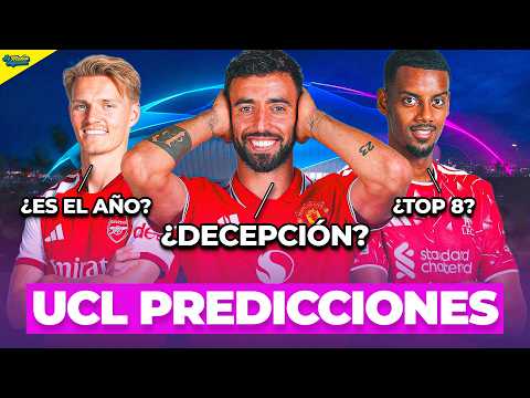 34 CHAMPIONS LEAGUE PREDICTIONS
