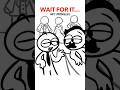 Blue Tie 😁 (Animation Meme) Anim: RedFlowerCrown #shorts