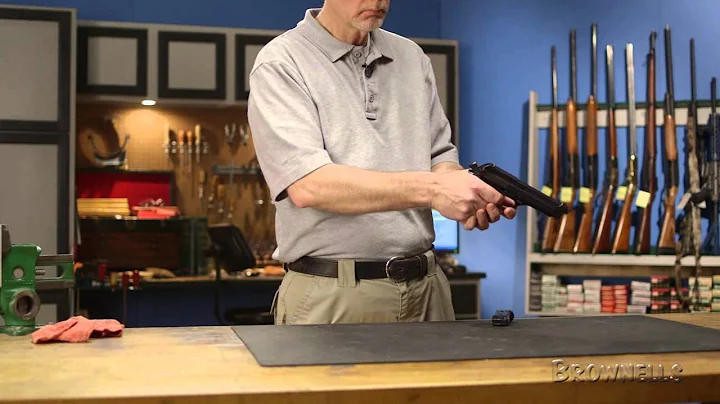 Firearm Maintenance: Beretta 92 Reassembly — Part 4/4