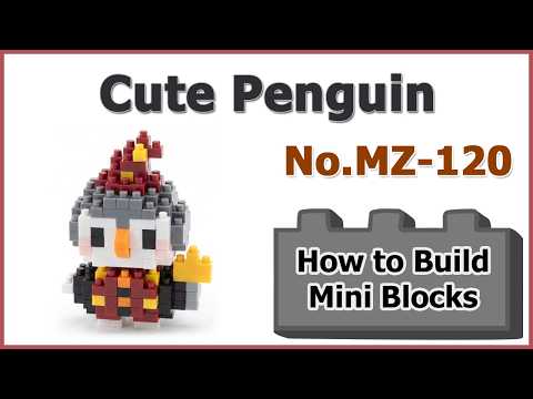 How to Build Penguin Blocks - BiqiKingdom 比奇王国 MZ-120 Instructions Specifications