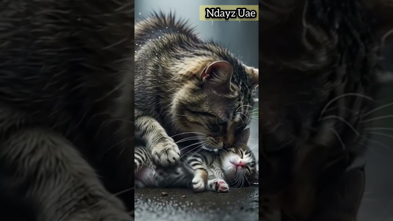 Jangan Tinggalkan Ibu Nak #kucing #kucinglucu #cat #ai #fypシ゚viral #kitten #cute #fypシ #fy #cute