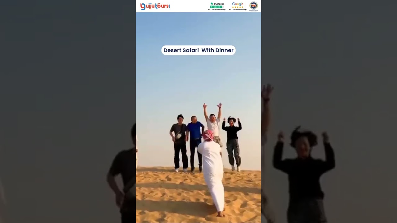 Dubai Group Tour 2025 | Bustronomy Experience, Flights & 6-Day Package with Gujju Tours