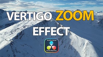 How to Create VERTIGO ZOOM (Dolly Zoom) Effect in DaVinci Resolve?