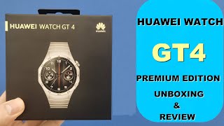 Huawei Watch Gt4 Stainless steel  Premium Edition #huawei #huaweiwatchgt4
